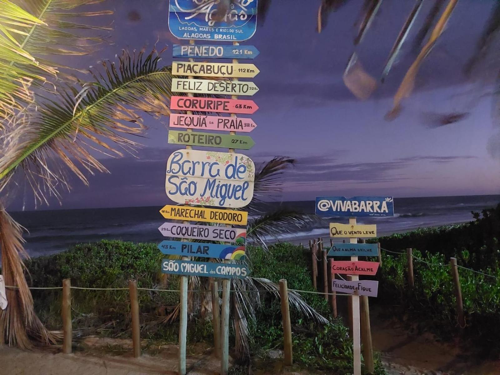 Chale Aconchegante Na Barra De Sao Miguelヴィラ エクステリア 写真